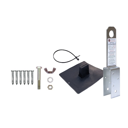 Super Anchor Safety ARS 2X4 Fall Arrest Anchor 14ga SST. Bulk Packaged. Minimum 50 Order Quantity. 1030-B